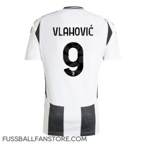 Juventus Dusan Vlahovic #9 Replik Heimtrikot 2024-25 Kurzarm